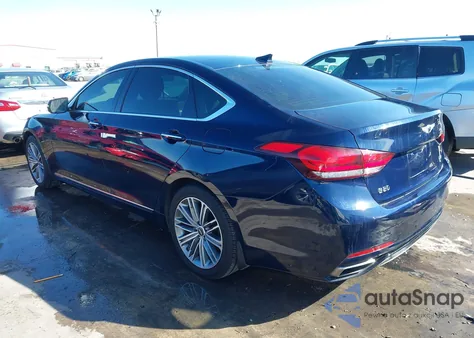 2020 Genesis G80 3.8 Rwd from USA, damaged, VIN KMTFN4JE6LU337347